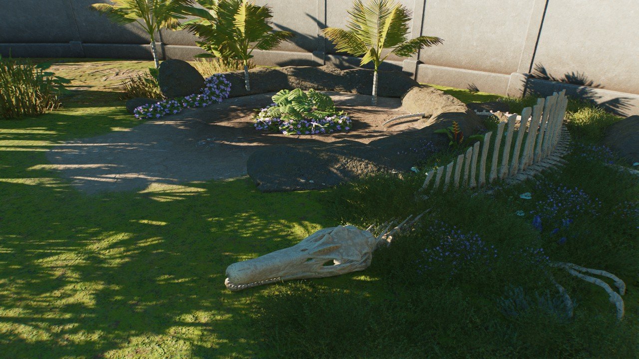 Large apex nest next to bones - Workshop - Jurassic World Evolution 3