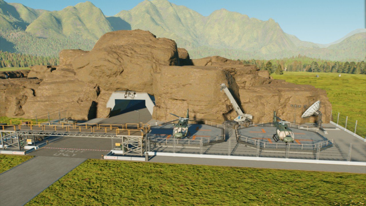 All-In-One InGen Mountain Facility (No DLC Version)