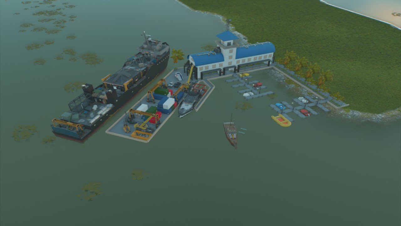 Port Stoat - Shell Building.