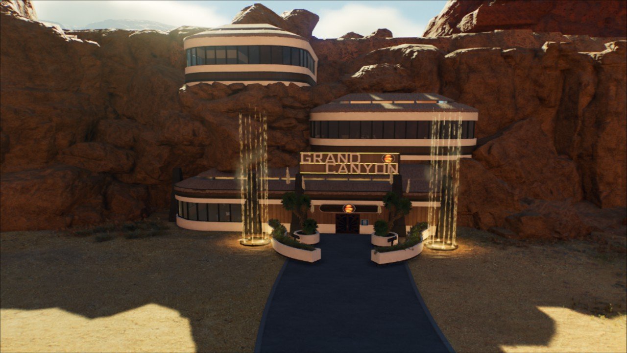 Grand Canyon Park Large Amenity - Workshop - Jurassic World Evolution 3