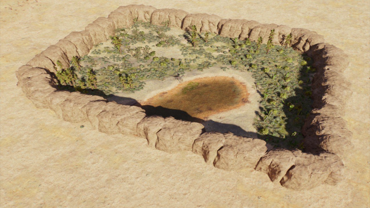 Medium Rock Enclosure - Workshop - Jurassic World Evolution 3