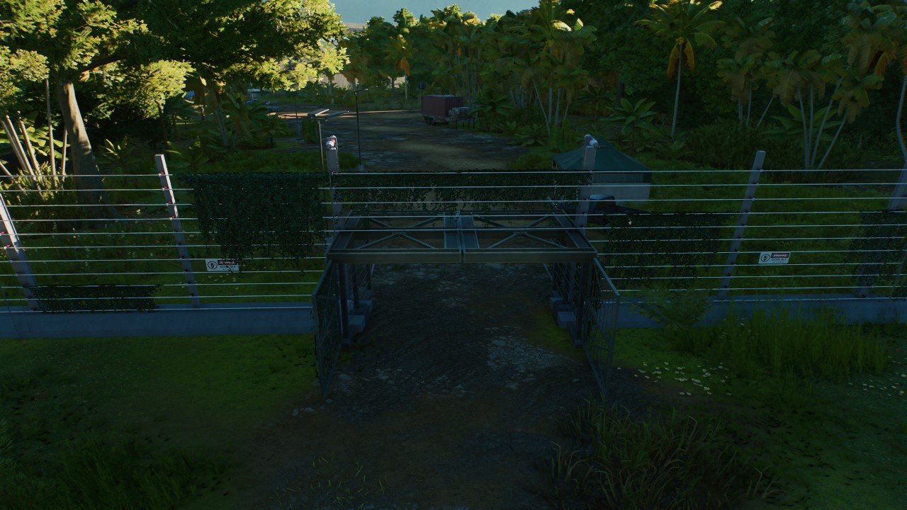 An old jp gate - Workshop - Jurassic World Evolution 3