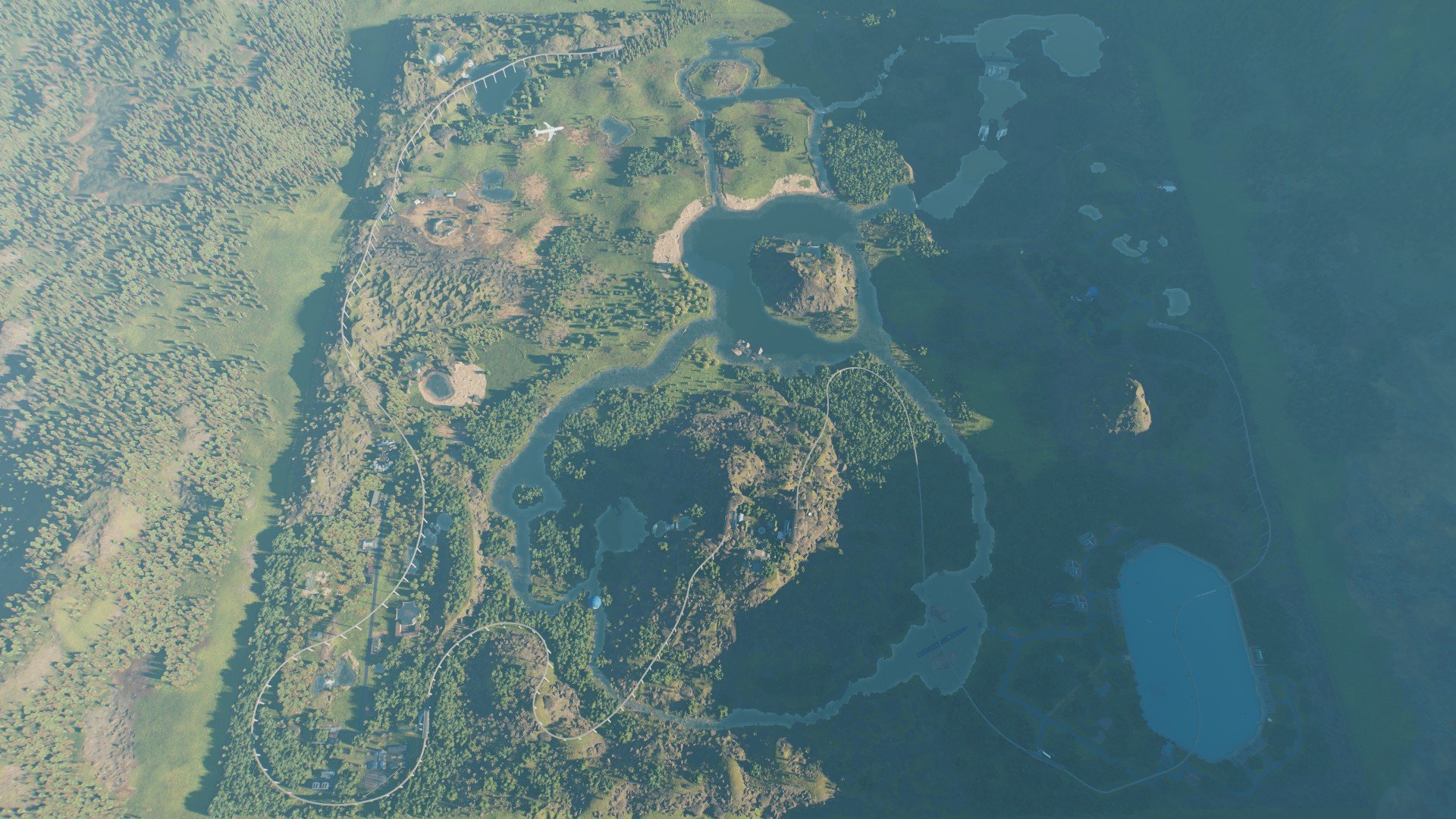 Jurrasic Paradise (First Park) - Workshop - Jurassic World Evolution 3