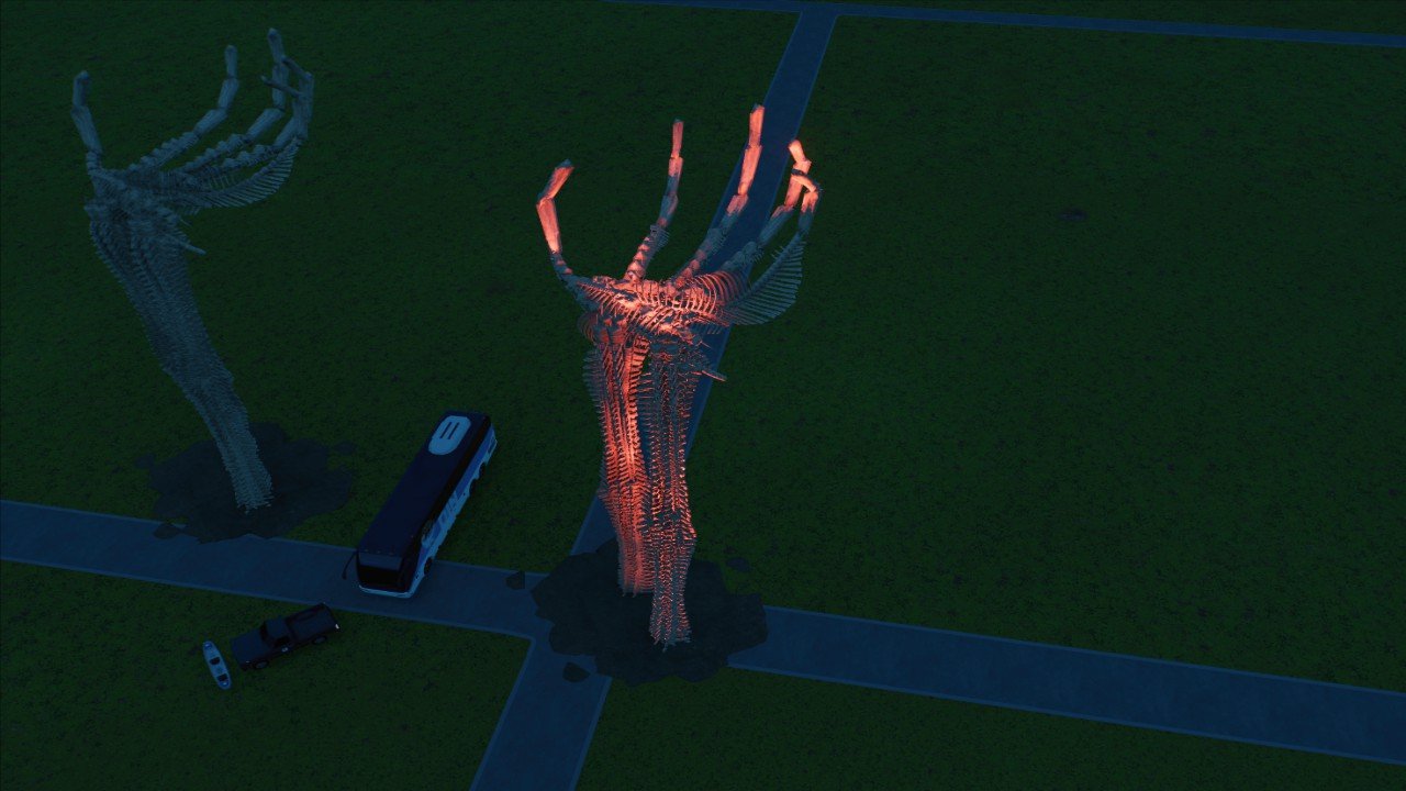 skeleton hand lit vers