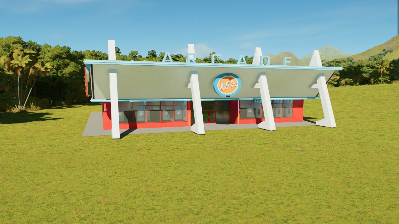Arcade from Jurassic World 2015 (Shell) - Workshop - Jurassic World ...
