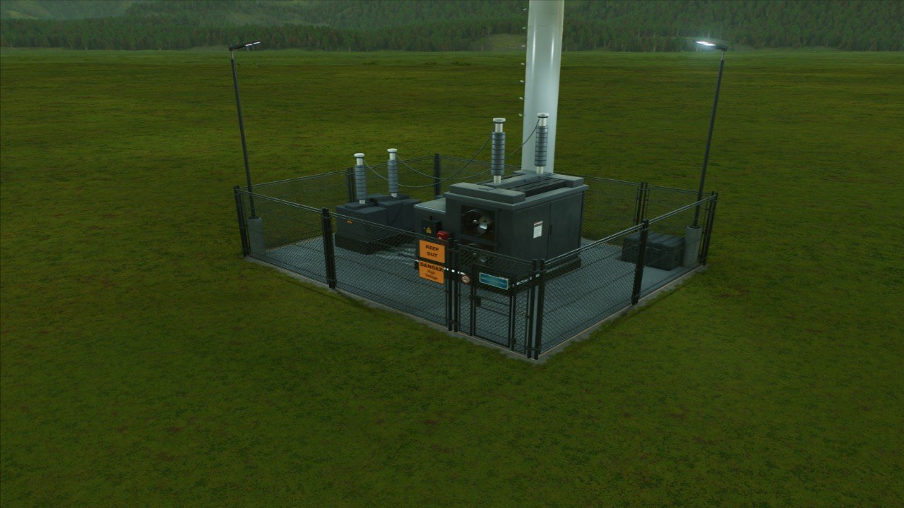 Small Substation Low Profile