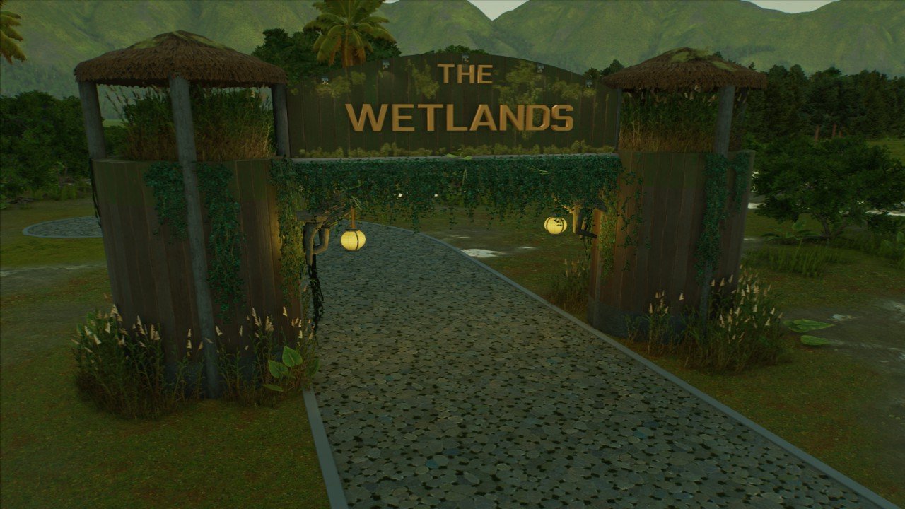 The Wetlands Entry Way