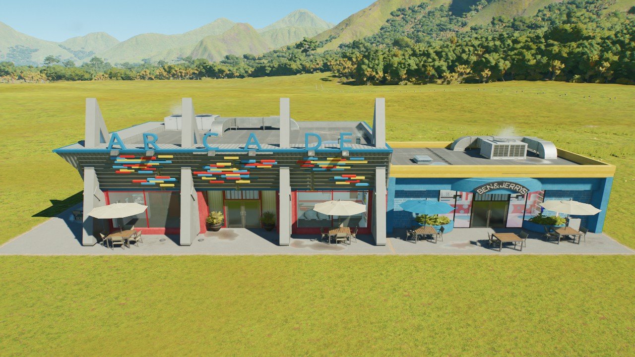 Jurassic World Arcade & Ice Cream
