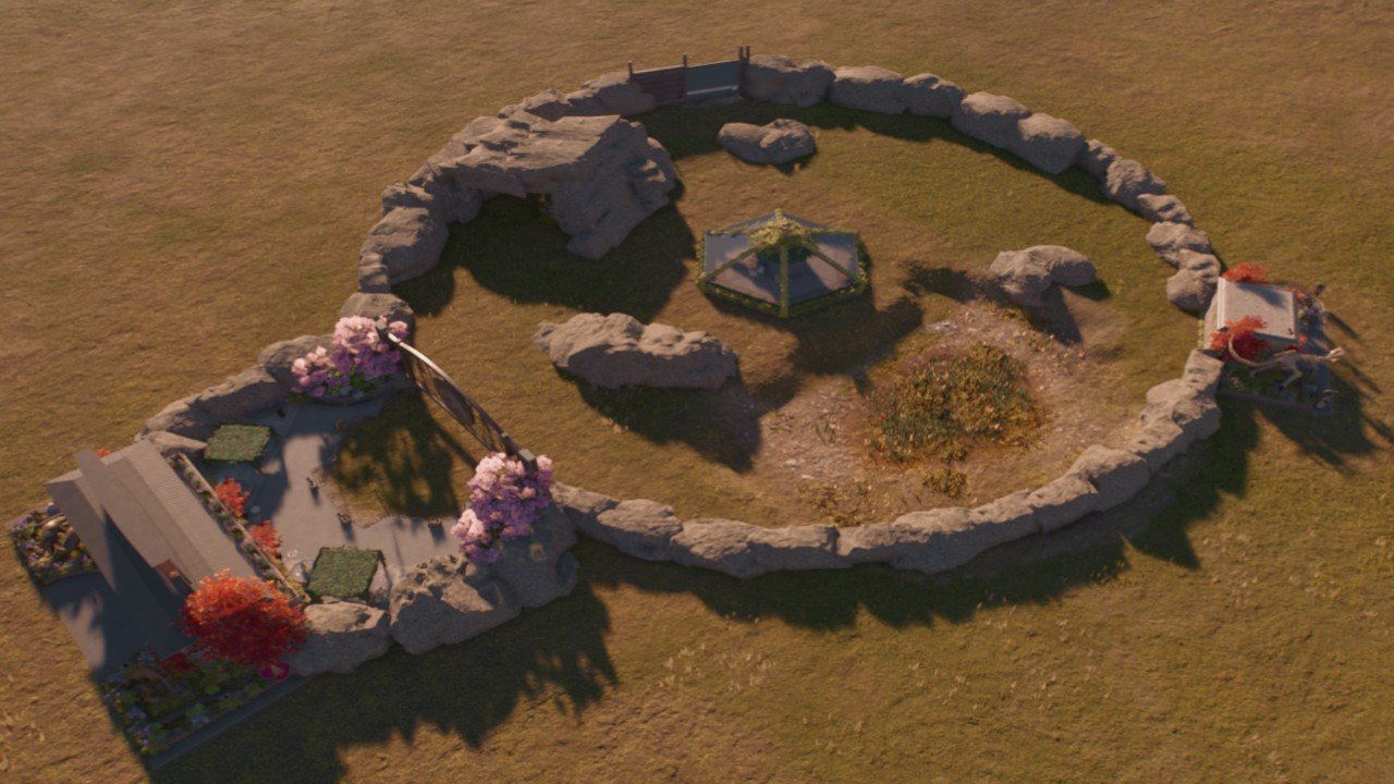 Tiny Dino Habitat - Workshop - Jurassic World Evolution 3