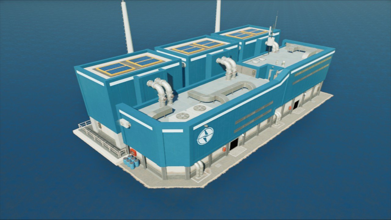 Double Compact Large Power Station