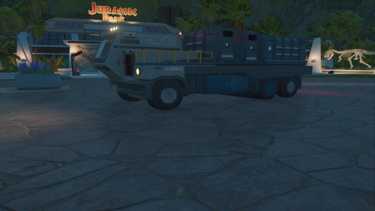 Din truck with raptor cages - Workshop - Jurassic World Evolution 3