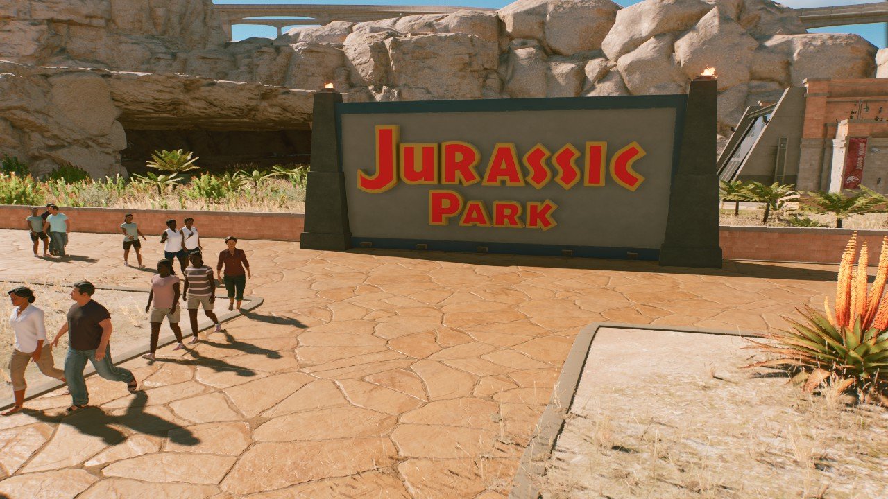 JP Sign - Workshop - Jurassic World Evolution 3