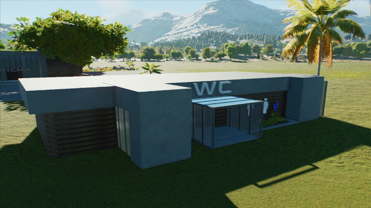 Modern WC - Workshop - Jurassic World Evolution 3