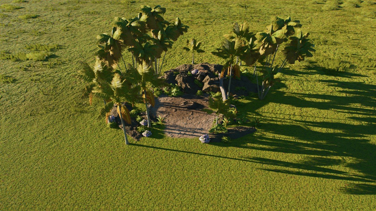 Large Herbivore Nest - Jurassic World Evolution 3 creation - Frontier ...