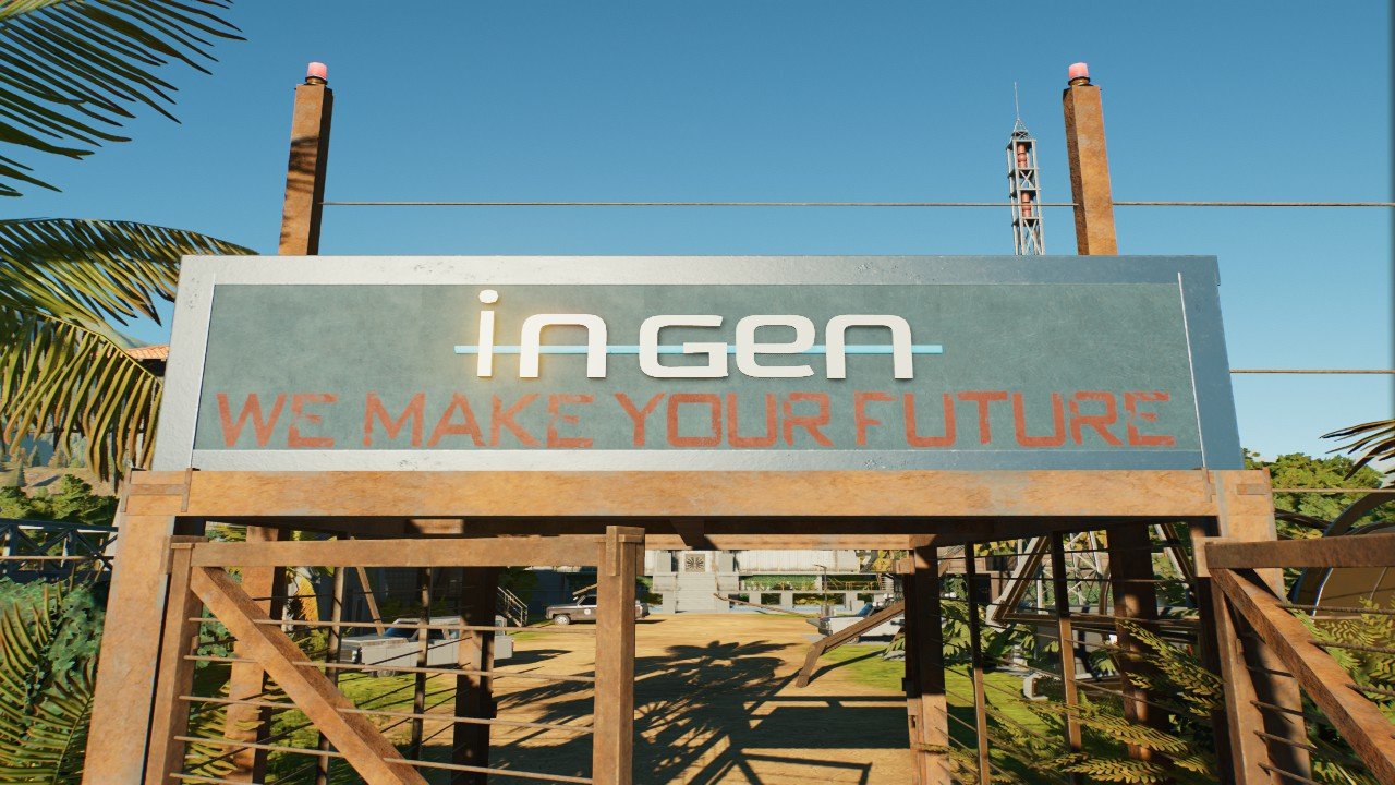 Ingen entrance sign