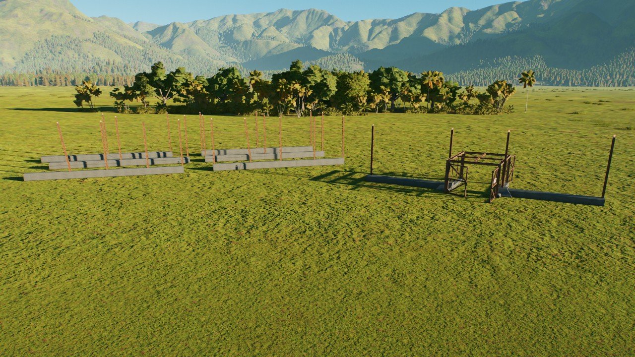 Worker village perimeter fence