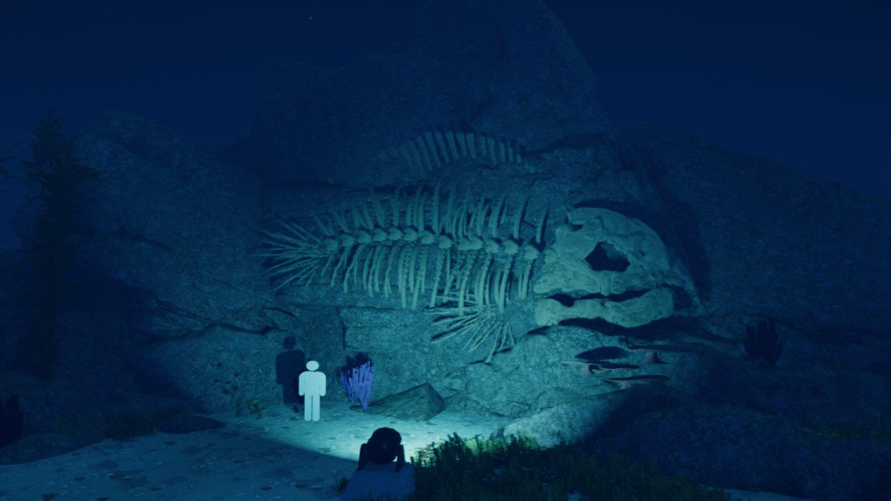 Giant Fish Fossil - Jurassic Park Builder