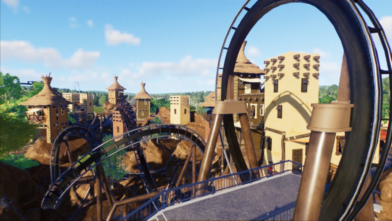 Black Mamba Inspired Coaster - Workshop - Planet Coaster 2