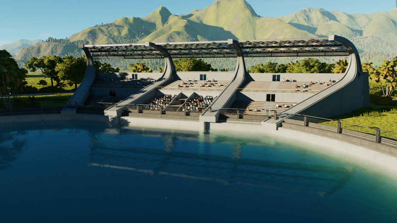 Larger Modular Lagoon viewing gallery corner