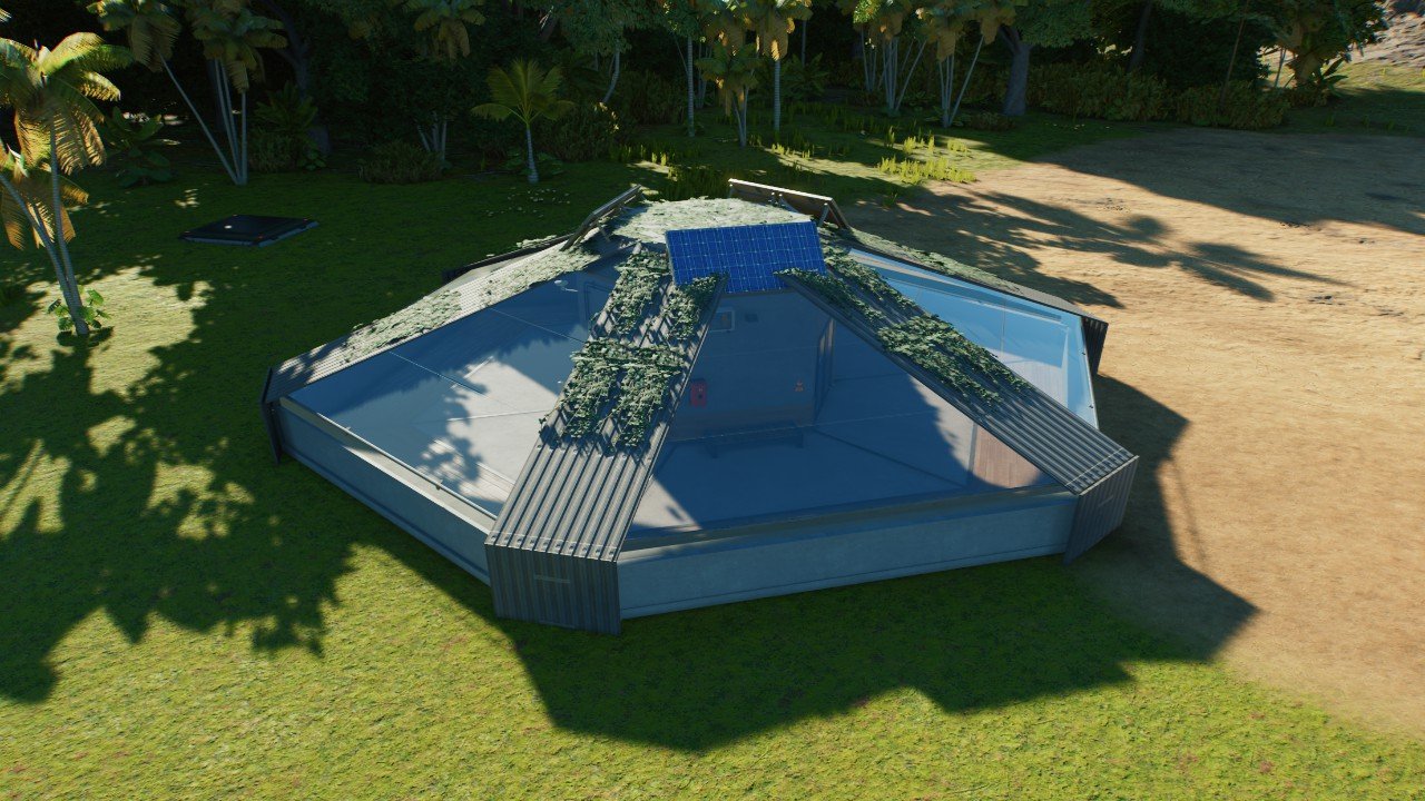 Ecobrutalist Viewing Dome - Workshop - Jurassic World Evolution 3