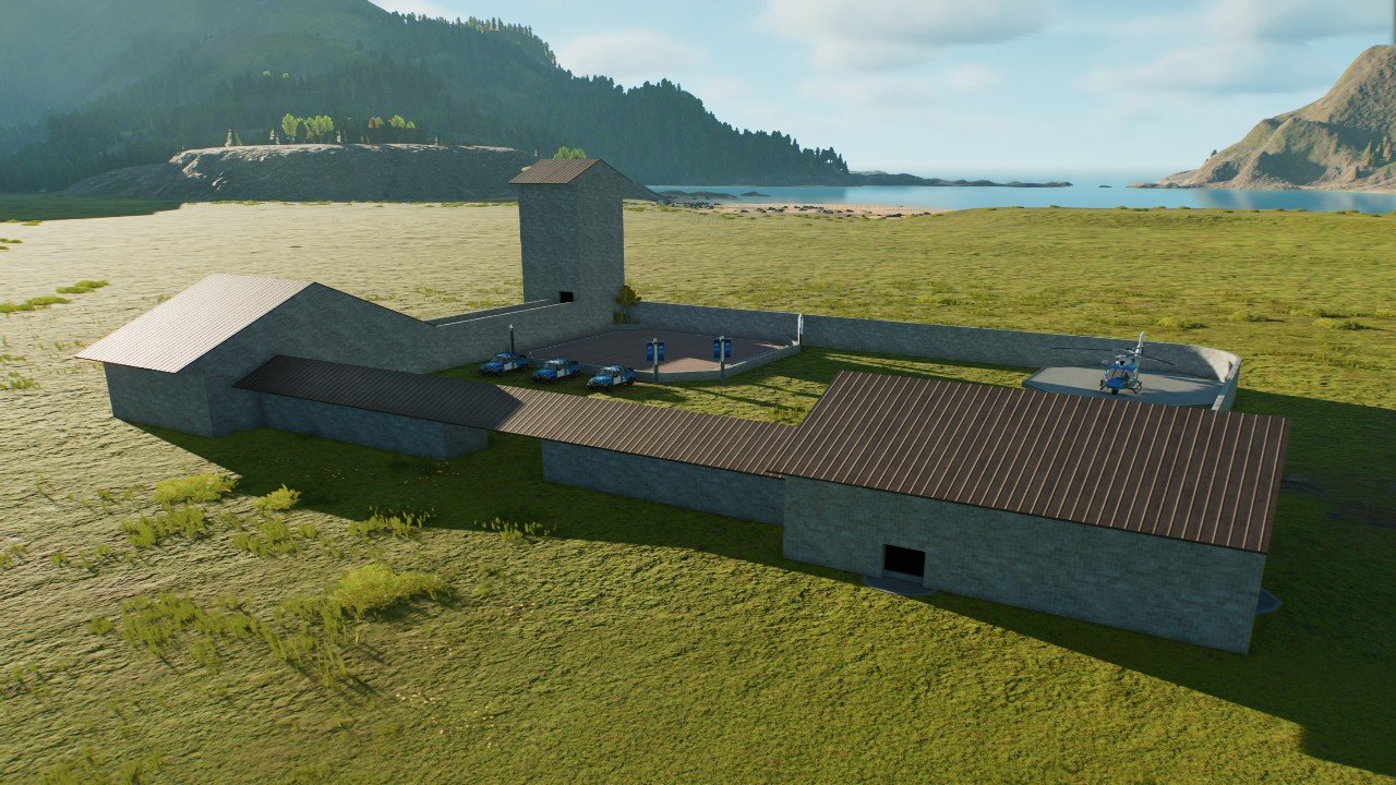 3 in 1 building - Workshop - Jurassic World Evolution 3