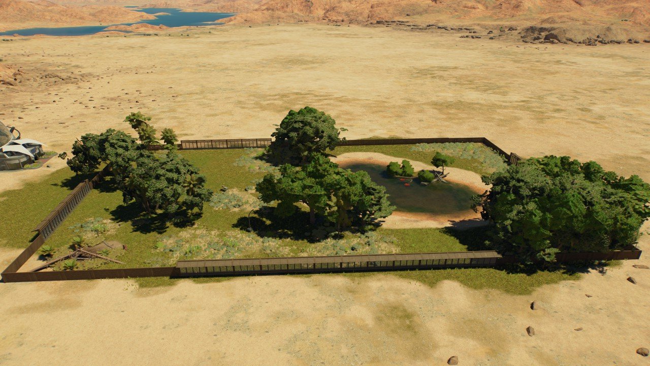 large herbivore enclosure - Workshop - Jurassic World Evolution 3