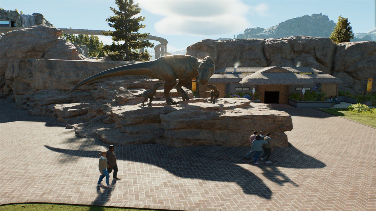 T Rex Rocks Game T-Rex rock - ワークショップ - ジュラシック・ワールド・エボリューション 3