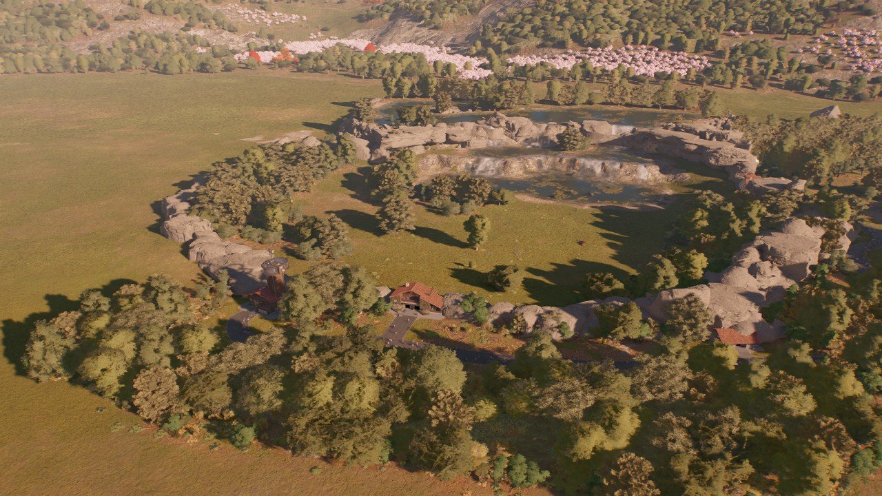 Circular Herbivore Habitat - Workshop - Jurassic World Evolution 3