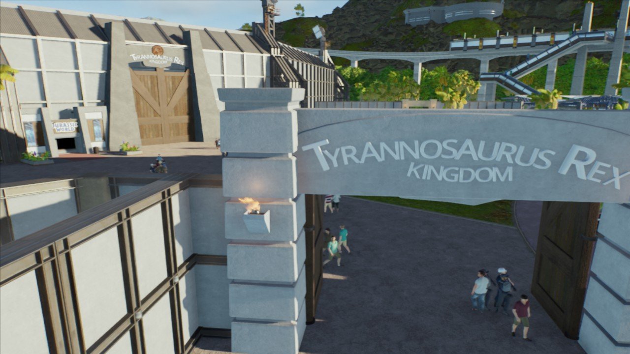 t rex zone gate - Workshop - Jurassic World Evolution 3