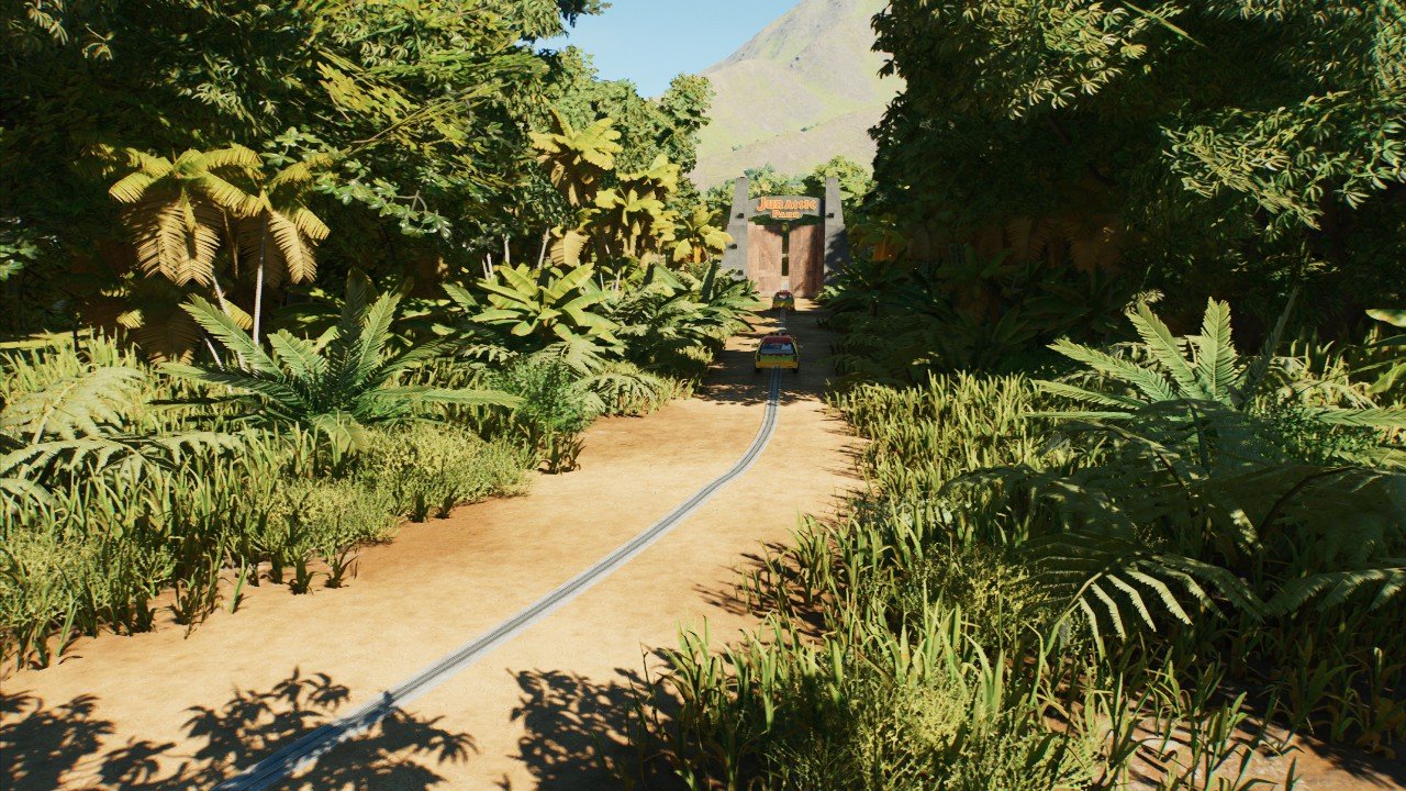 JpRex21 Jurassic park Gate foliage - Workshop - Jurassic World Evolution 3