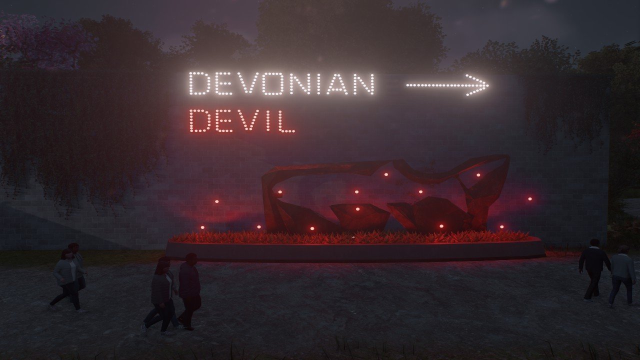 Dunkleosteus Sign - Workshop - Jurassic World Evolution 3