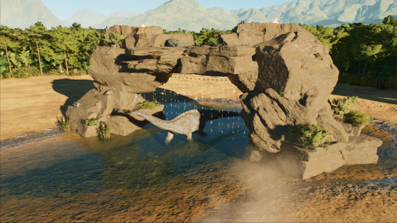 Large Waterfall Enrichment