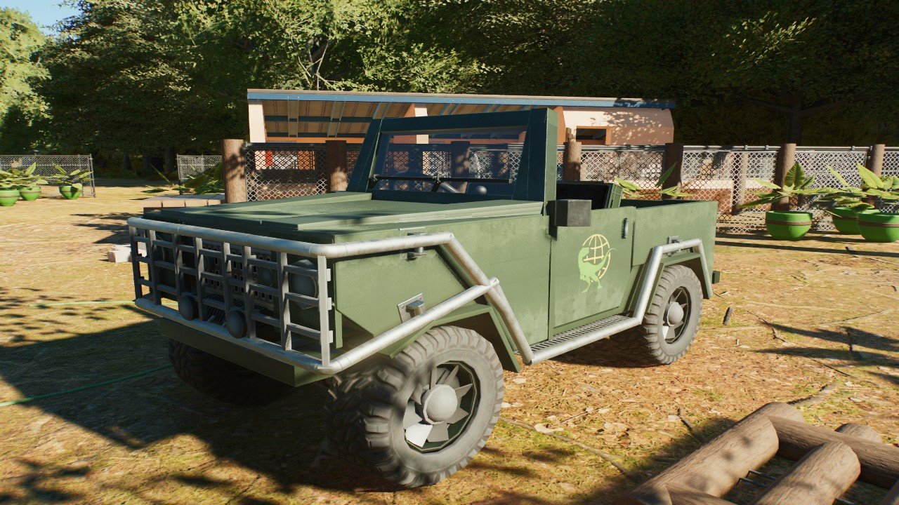 Prehistoric Park Land Rover