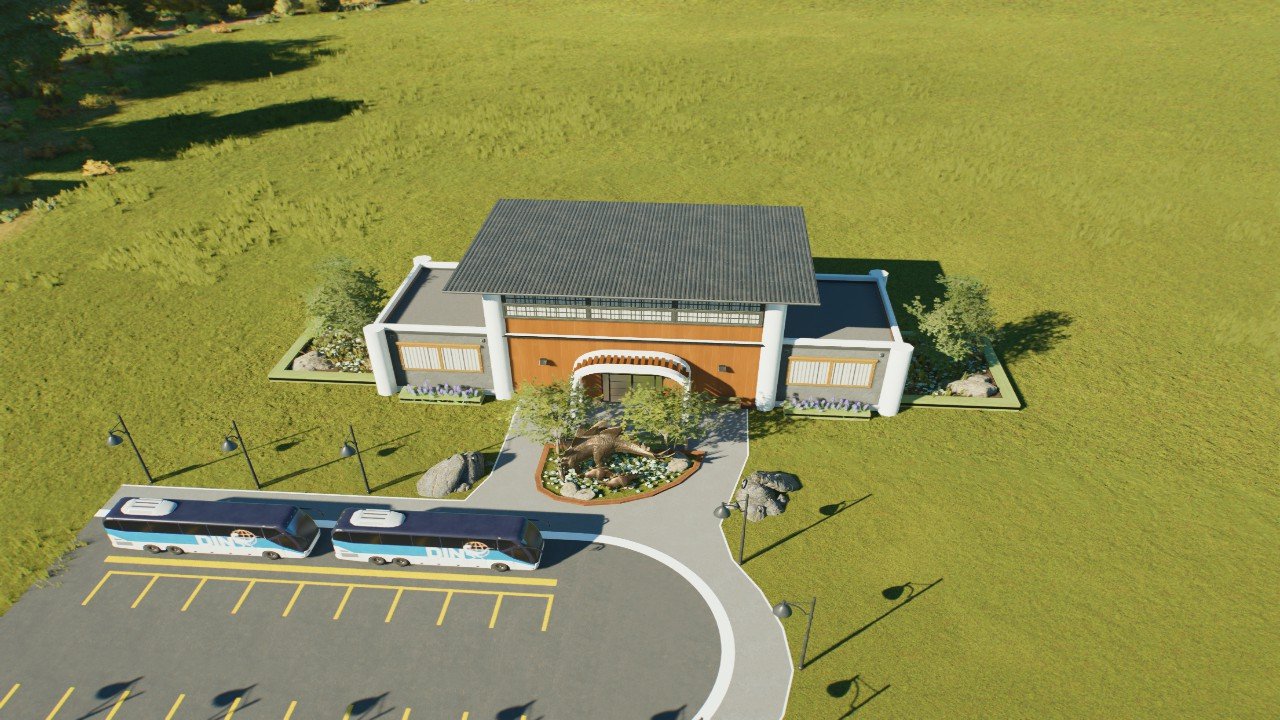 Entrance Building - Workshop - Jurassic World Evolution 3