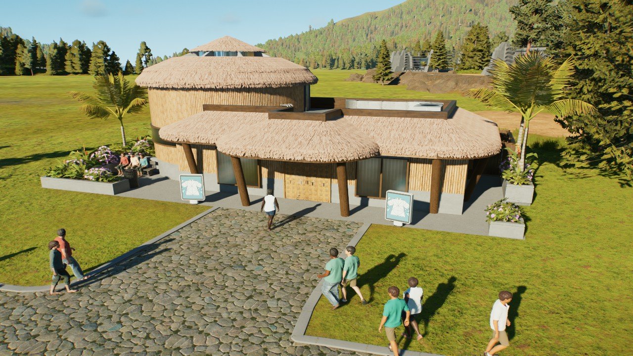 Small Shopping Amenity - Workshop - Jurassic World Evolution 3