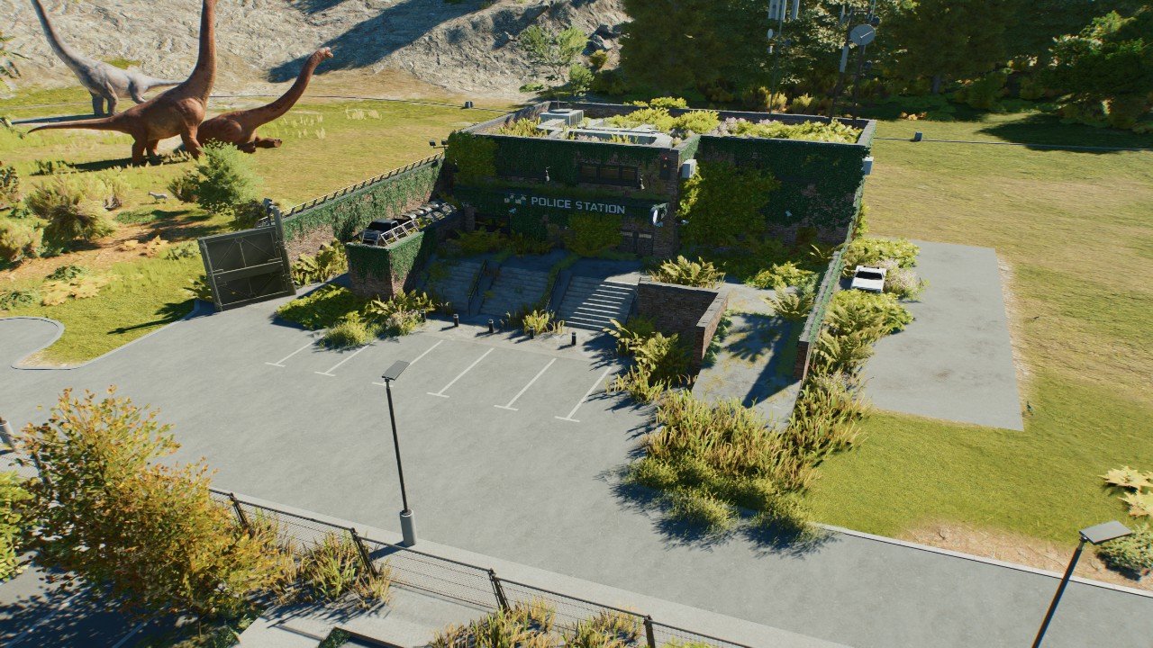 Abandoned police station