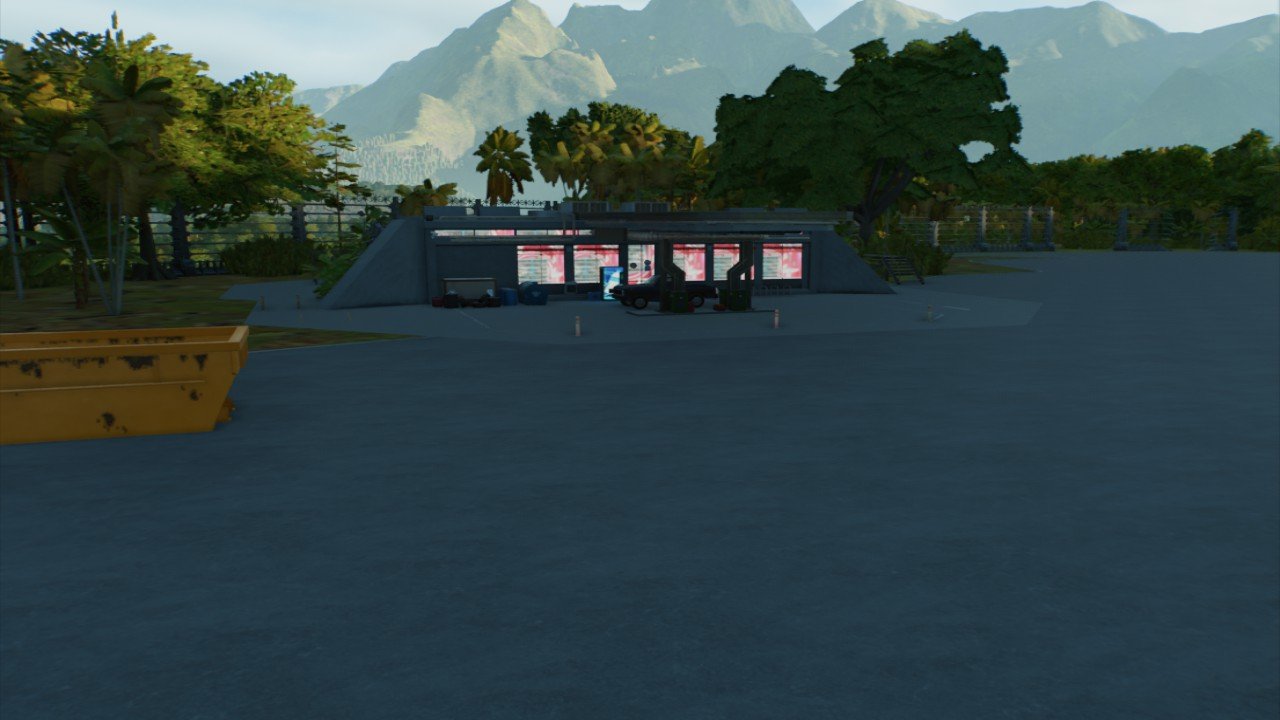 Gas station - Workshop - Jurassic World Evolution 3