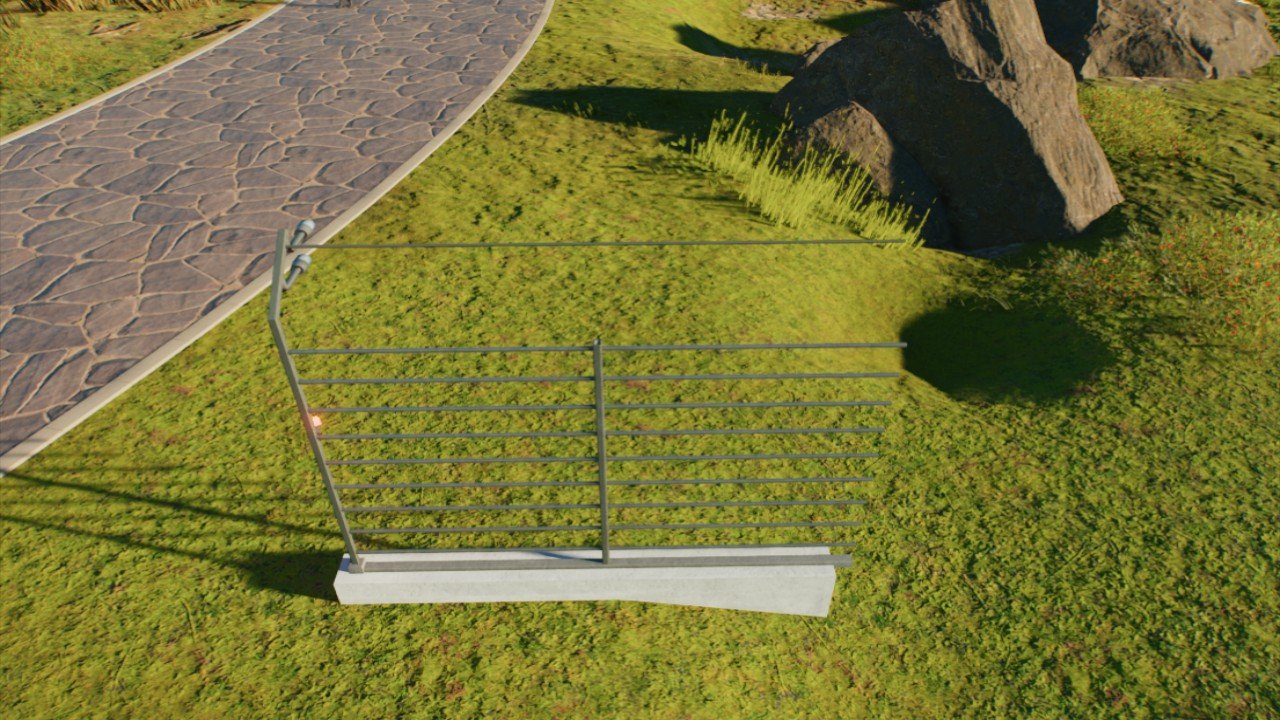 JP Fence - Workshop - Jurassic World Evolution 3