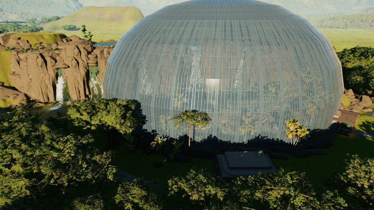 Jurassic World botanical garden