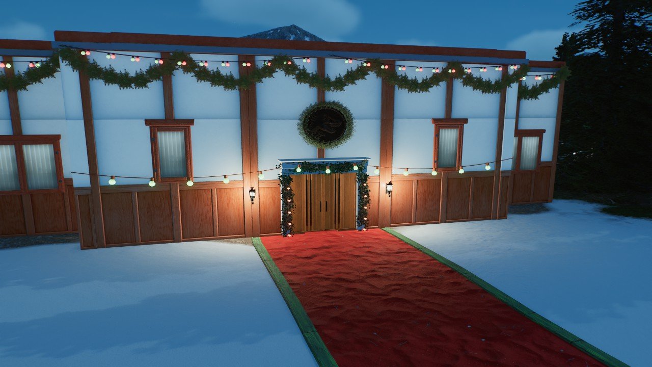 Xmas Lagoon Viewing Gallery - Workshop - Jurassic World Evolution 3