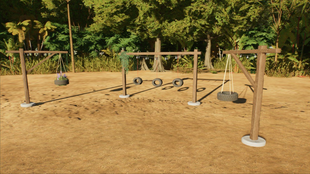 Hanging Tire Enrichments