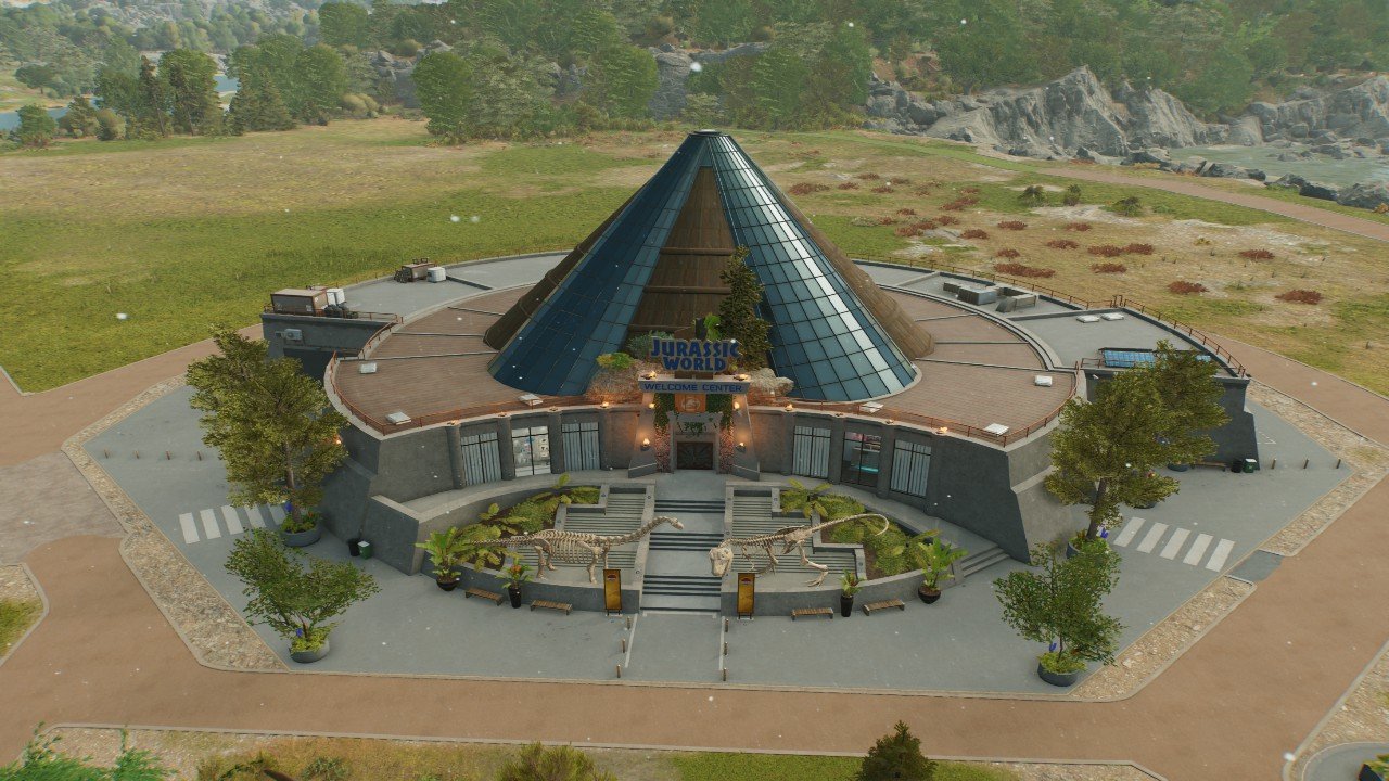 Welcome Visitor Center (xmg) - Workshop - Jurassic World Evolution 3