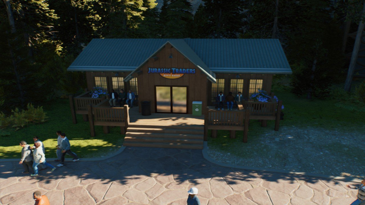 Alpine Small Shopping Amenity - Workshop - Jurassic World Evolution 3