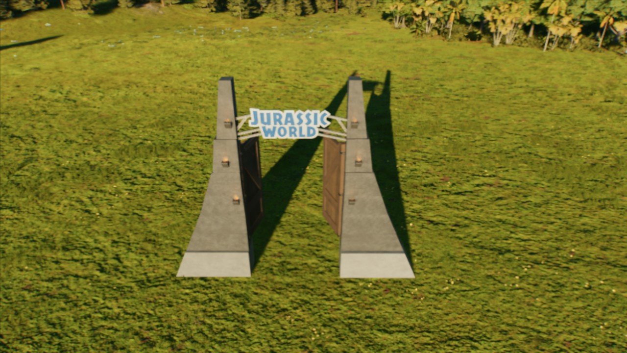 JURASSIC WORLD GATE - Workshop - Jurassic World Evolution 3