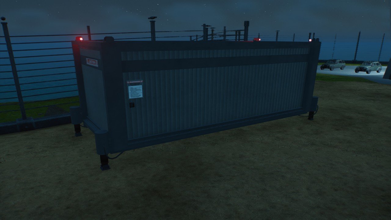 big dinosaur transpotr container