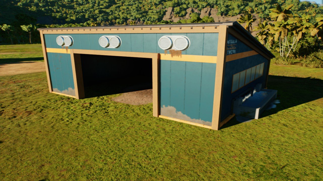 DIN Shelter - Medium Nest - Workshop - Jurassic World Evolution 3