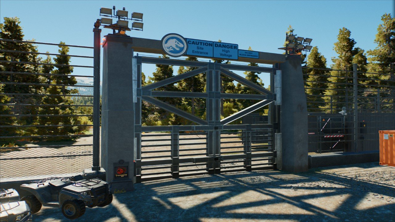 tyrannosoar paddock gate