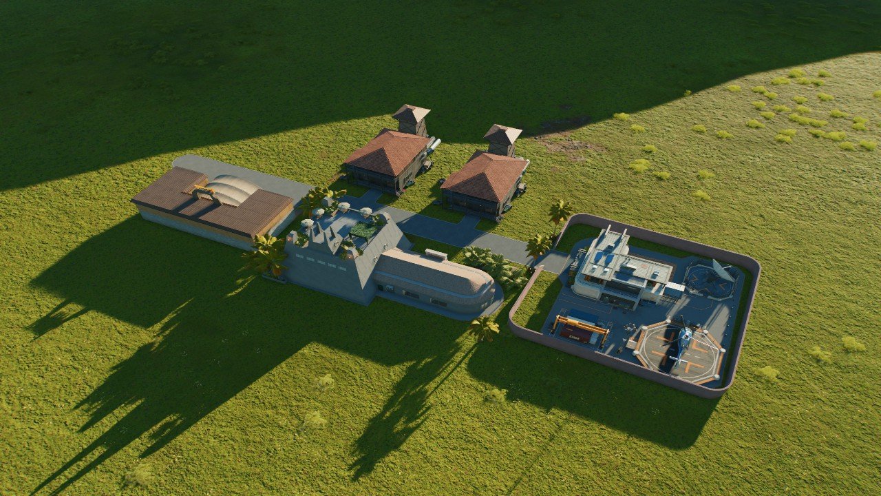 Research area and staff - Workshop - Jurassic World Evolution 3