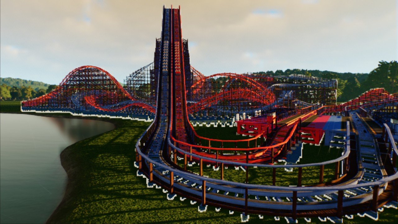 Duelling Wooden Coasters - ワークショップ - プラネットコースター 2