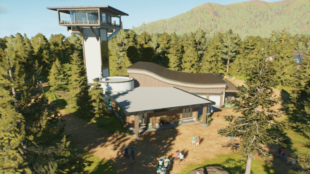 Viewing, Toilets plus small facility - Workshop - Jurassic World ...